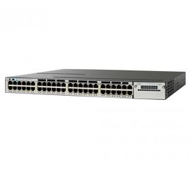  Коммутатор Cisco WS-C3750X-48PF-S (48 портов, PoE), фото 1 
