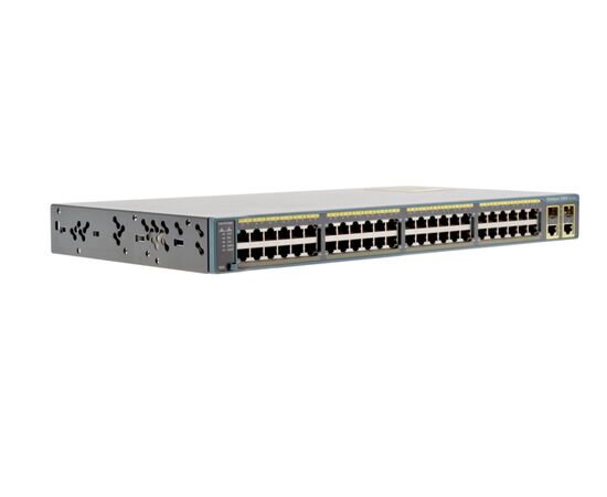  Коммутатор Cisco WS-C2960R+48PST-L (48 портов, PoE), фото 1 